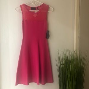 Neiman Marcus, LINE, Fucsia Midi Dress, XS